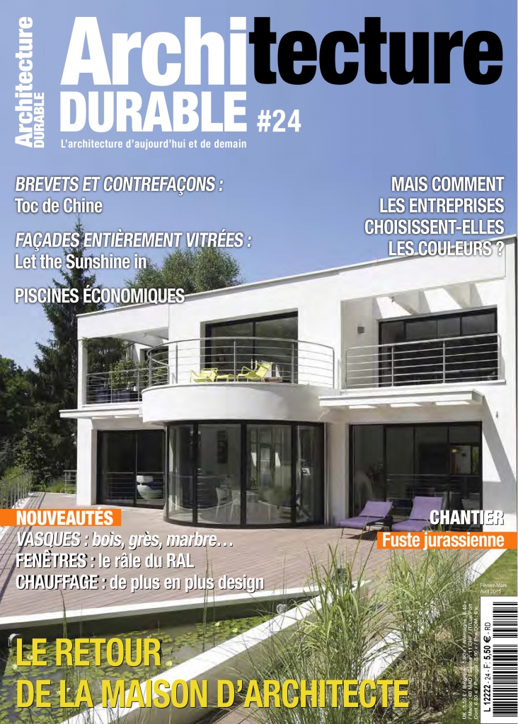 couverture architecture durable maison lumineuse avec Lumicene architecte Philippe Giorgi