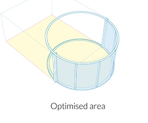 Surface habitable optimisée